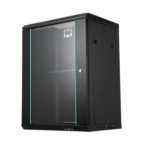 15U Network Server Wall Mount Server Rack Network Server Cabinet IT Servers 19” - Picture 1 of 12