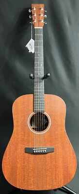 Martin D-X1E Mahogany Dreadnought Acoustic-Electric Guitar w/ Gig Bag - Image 1 of 4