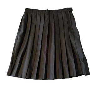 French Toast Sz 18 Girls Black School Uniform Pleated Skirt NWT Academic - Picture 1 of 6