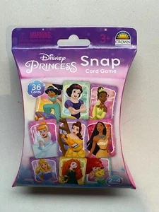 SNAP CARD GAME - *Disney PRINCESS* 36 CARDS for 2-4 players NEW! \3+ - Picture 1 of 2