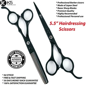 Professional Barber Salon Hair Thinning Cutting Scissors Shears Japanese Steel - Picture 1 of 12