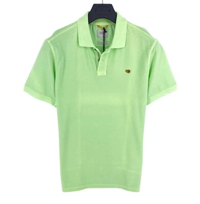 CAMEL ACTIVE Camisa Polo De Manga Corta Verde Claro Para Hombre Talla L - Imagen 1 de 4