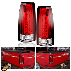 Fits for 1988-1998 Chevy Silverado Suburban GMC C/K 1500 LED Tail Lights - Picture 1 of 15
