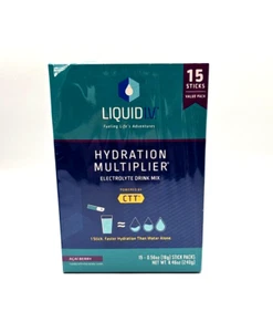 Liquid I.V. Hydration Multiplier  ACAI BERRY  15 Count Stick Packs 12/2025 - Picture 1 of 3