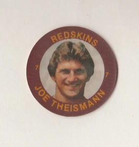 NFL 1984 7-11 SLURPEE DISC JOE THEISMAN WASHINGTON REDSKINS - Imagen 1 de 2