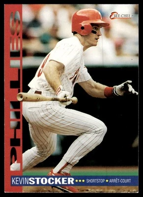 1994 O-Pee-Chee Kevin Stocker Rookie Philadelphia Phillies #5 - Image 1 of 2