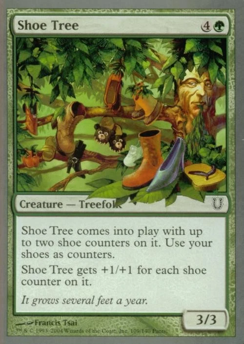 Shoe Tree - Medium Play MTG Unhinged - Image 1 of 1