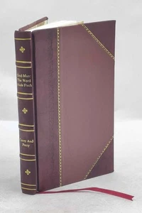 God-man the word made flesh 1920 by George W. Carey, Inez Eudo [Leather Crafted] - Picture 1 of 10