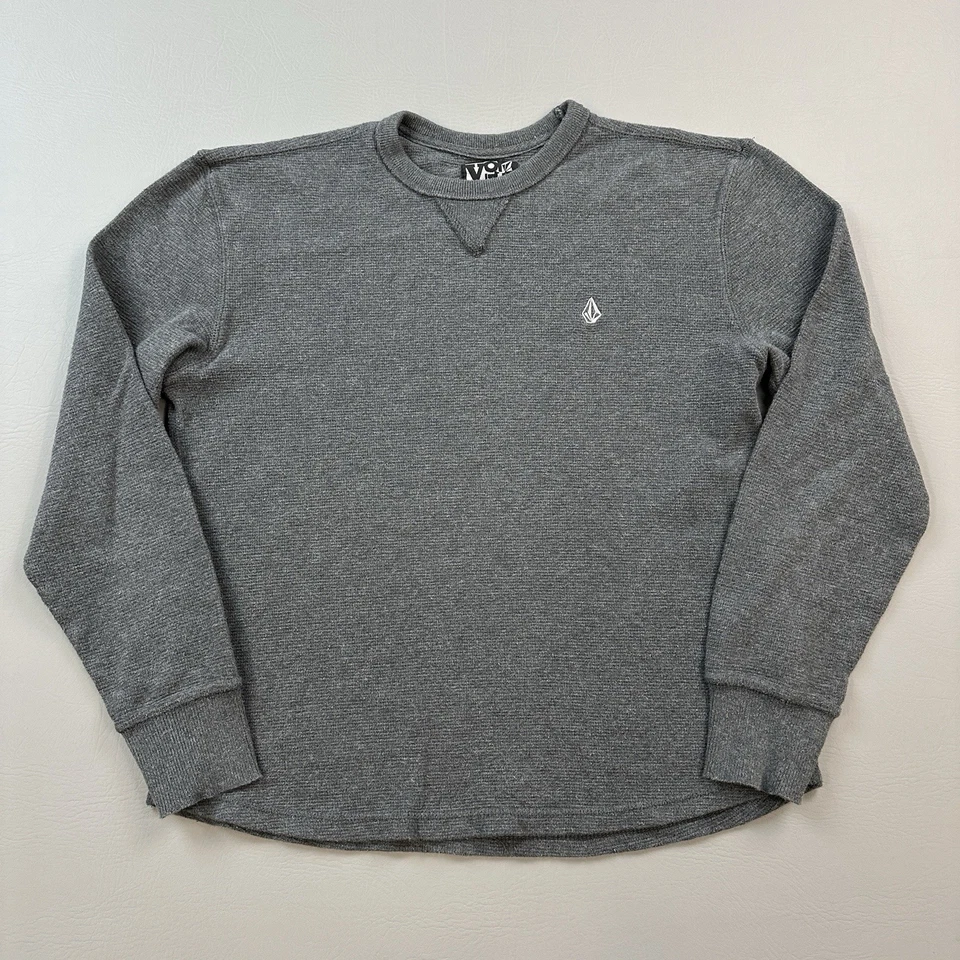 Vintage Volcom Shirt Mens Medium Long Sleeve Thermal Skate Punk Grunge Y2K - Image 1 of 4