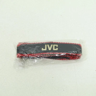 JVC Camera Neck Strap Black Red New Replacement DSLR SLR Camcorder Carry OEM - Image 1 of 2
