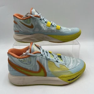 Mens Size 13 Nike Kyrie 8 Blue Yellow Orange Basketball Shoes DJ6017 400 - Picture 1 of 5