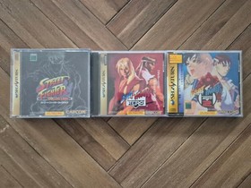 Street Fighter Zero Collection 3x Game Pack NTSC-J Sega Saturn