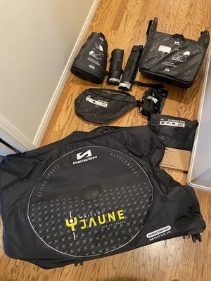 BOLSA DE VIAJE PARA BICICLETA SCICON AEROCOMFORT ROAD 3.0 TSA + complementos de acolchado adicional Foto 1 de 4