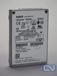 Disque dur SAS 2,5" HGST Ultrastar SS300 HUSTR7696ASS200 960 Go (1 DWPD) 12 Go/s - Photo 1/3