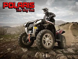 Polaris ATV Banner High Quality!!!  Sportsman Ranger Scrambler - Picture 1 of 1