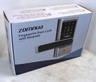 Zomnua Fingerprint Door Lock With Keypads in Black X003CPV0NH