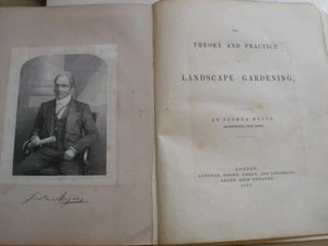 THEORY & PRACTICE OF LANDSCAPE GARDENING J Major 1852 Engravings, plaans 21M - Bild 1 von 12