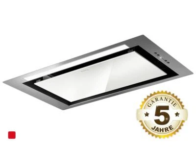 Lüfterbaustein Elica Hidden PRF0097708A Edelstahl/Weißes Glas 72 cm 690 m³/h