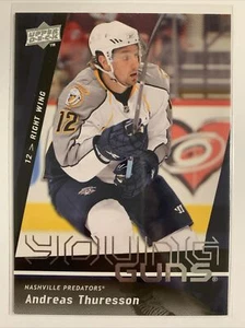 2009-10 Upper Deck Young Guns Rookie #477 Andreas Thuresson YG RC Nashville Pred - Picture 1 of 2