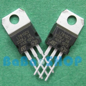 20pcs New L7810CV L7810 LM7810 7810 Voltage Regulator 10V 1.5A ST TO-220 - Picture 1 of 2