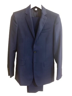 Burberry London - Navy Wool Suit - Size 34L (44L EUR) - Image 1 of 4