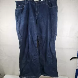 Tommy Hilfiger Jeans Damen Übergr. 24W Vintage blau Denim EUC - Bild 1 von 11