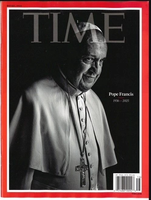 TIME MAGAZINE - MAY 12, 2025 - POPE FRANCIS (1936-2025) - BRAND NEW - Image 1 of 1