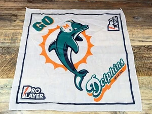 Vintage Miami Dolphins Pro Player Handkerchief Bandana - Picture 1 of 8