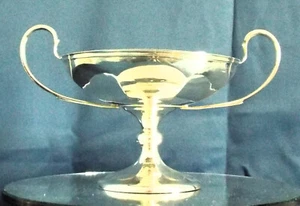 Sterling Hallmarked Siver Art Nouveau Pedestal Dish/bowl. 1913 - Picture 1 of 12