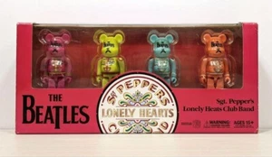 Be@rbrick 100% The Beatles SGT. Pepper's Lonely Hearts Club Band Figure with Box - Picture 1 of 6