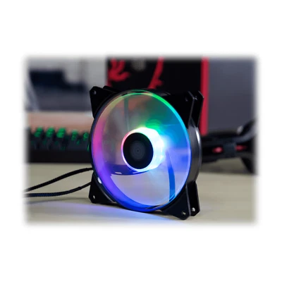 CoolerMaster MasterFan MF140R ARGB SILENT Cooling Case 140mm Fan Hybrid 4-Pin - Image 1 of 4