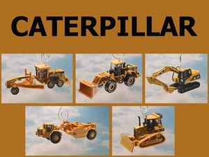 Caterpillar CAT Construction Equipment 1/87 Scale Custom Christmas Ornament - Picture 1 of 56