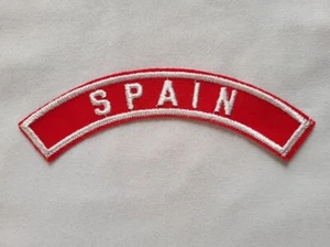 BOY SCOUT SPAGNA ROSSO E BIANCO USA / ABR COUNTRY MEZZA STRISCIA 1/2RW COME NUOVO - Foto 1 di 1