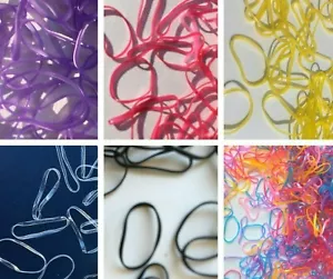 Gummibänder Gummiringe Haushaltsgummis Büro Gummiband Haushalt Kleine Gummis Neu - Bild 1 von 30