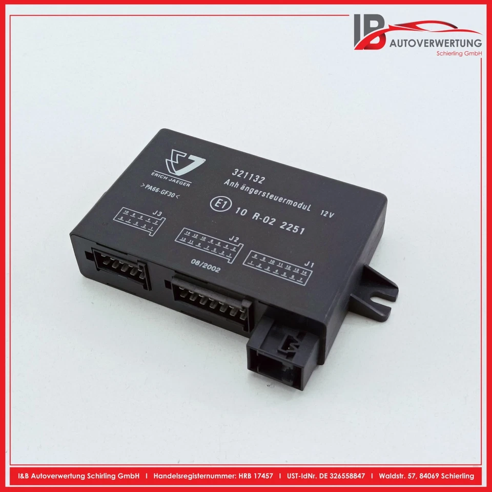 MERCEDES BENZ C-KLASSE KOMBI W203 C200 CDI Steuergerät Anhängerkupplung 321132 - Bild 1 von 3