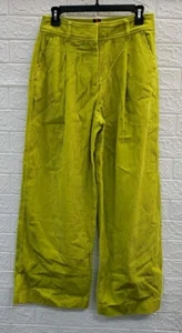 New Boden Chiswick Corduroy Wide Leg Pant Kiwi Size 6Regular - Picture 1 of 6