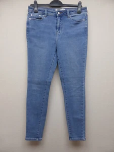 Next Skinny Jeans Size 12P Mid Rise Denim Blue Stretch Soft - Picture 1 of 9