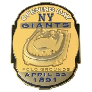 2000 MLB New York Giants Polo Grounds Opening Day 1891 Souvenir Pin - Picture 1 of 2