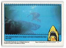 1983 Topps JAWS 3-D Movie Trading Card Complete Your Set !!!