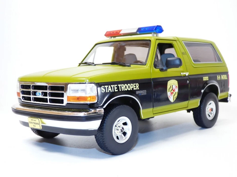 FORD BRONCO V Maryland state Police trouper K9 1/18 - Image 1 of 1