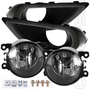 For 2014-2016 Subaru Forester Clear Fog Driving Lights with w/Bezel Bulbs Set - Picture 1 of 9