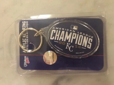 2014 World Series /American League Champions KANSAS CITY ROYALS Key Chain (NEW) - Image 1 of 4