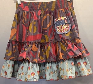 NWT Girl Matilda Jane Character Counts Count on Me Tiered Ruffle Skirt Size 12 - Picture 1 of 6
