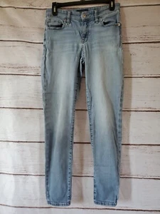Women's Lucky Brand Denium Jeans - Stella Skinny Mid-Rise Size 6/28 - Distressed - Picture 1 of 23
