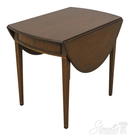 59461EC: KITTINGER CW-27 Colonial Williamsburg Mahogany Pembroke Table Cover