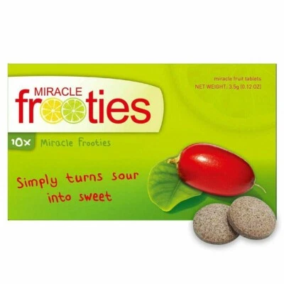 Miracle Frooties Classic Miracle Berry 10 Tablets per Box Natural Non-GMO - Image 1 of 4