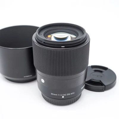 Sigma 30mm f/1.4 DC DN Contemporary Camera Lens for Fuji X Mount - Excellent - Image 1 of 4