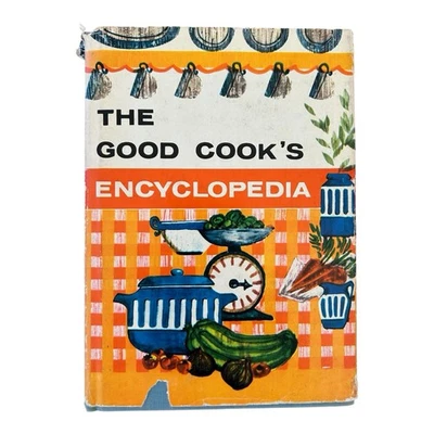 VTG The Good Cook's Encyclopedia Pamela Fry 1962 British First Edition HCDJ READ - Image 1 of 4