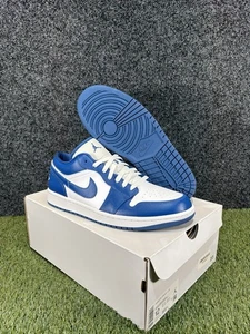 Nike Air Jordan 1 Low Azul Marino Mujer Talla 12 EE. UU. Hombres Talla 10,5 EE. UU. DC0774-114 - Imagen 1 de 5