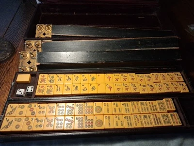 Vintage Ivorycraft Mah Jong Set - Image 1 of 4